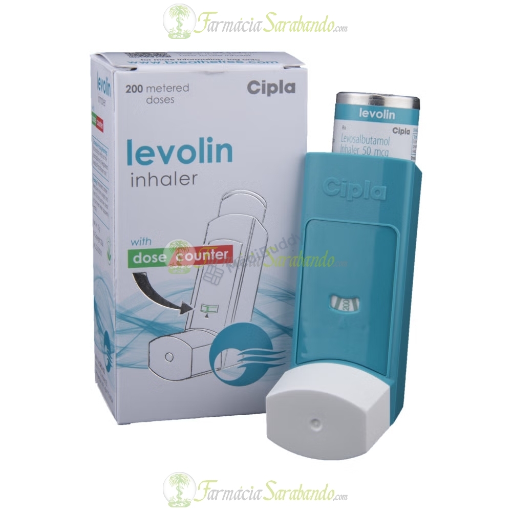 Comprar Levolin Inhaler 50mcg na Farmácia Sarabando